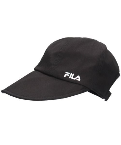 FILA（フィラ）の「FILA/フィラ　FLW 花粉対策 C-TWILL JOCKY CAP（キャップ・レディース・ブラック/ベージュ/ホワイト・ONE SIZE）」の7枚目の写真
