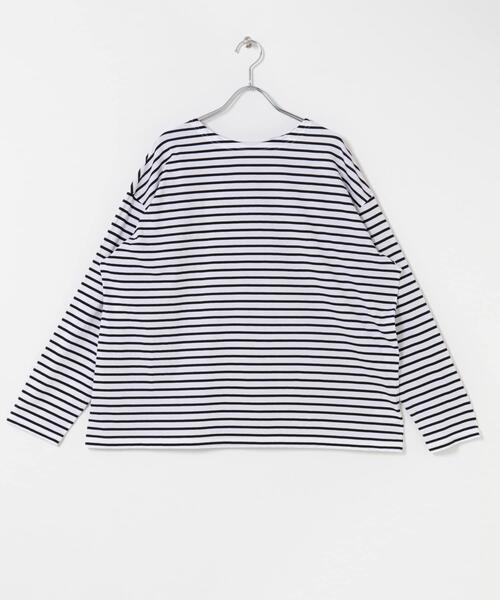 かぐれ（カグレ）の「ハイツイストボーダーカットソー（Tシャツ/カットソー・レディース・ブラック系その他/ブラック・FREE）」の20枚目の写真