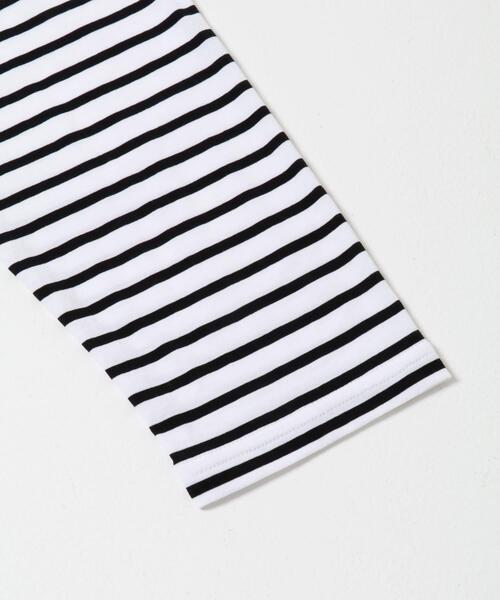 かぐれ（カグレ）の「ハイツイストボーダーカットソー（Tシャツ/カットソー・レディース・ブラック系その他/ブラック・FREE）」の21枚目の写真