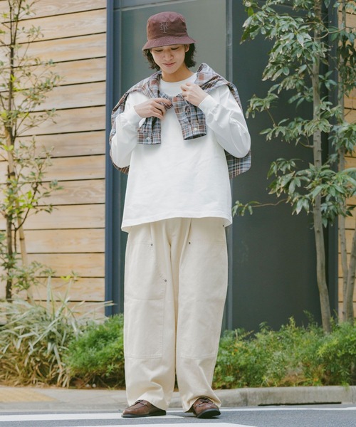 RAGEBLUE（レイジブルー）の「Jersey Cotton Long Sleeve Tshirt/天竺コットンロングスリーブTシャツ（Tシャツ/カットソー・メンズ・グレー系その他/ブラック/ブルー/ホワイト・LARGE/MEDIUM）」の13枚目の写真