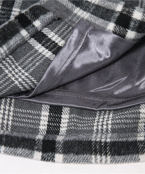 Chico(チコ)の「【who's who Chico】チェックタイトスカート(スカート・レディース・ライトグレー/ネイビー・FREE)」の6枚目の写真