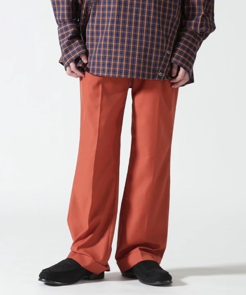 Toironier（トワロニエ）の「Toironier/トワロニエ/COLOR TROUSERS（スラックス・メンズ・ブルー/ラベンダー/レッド/ライトグリーン/ローズ系・2/1）」の9枚目の写真