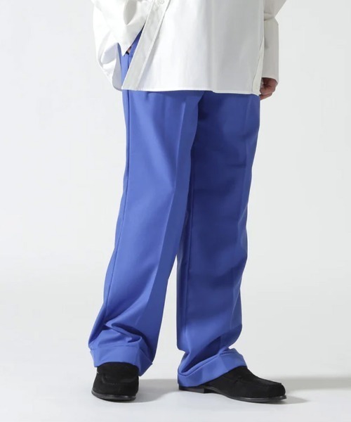 Toironier（トワロニエ）の「Toironier/トワロニエ/COLOR TROUSERS（スラックス・メンズ・ブルー/ラベンダー/レッド/ライトグリーン/ローズ系・2/1）」の16枚目の写真