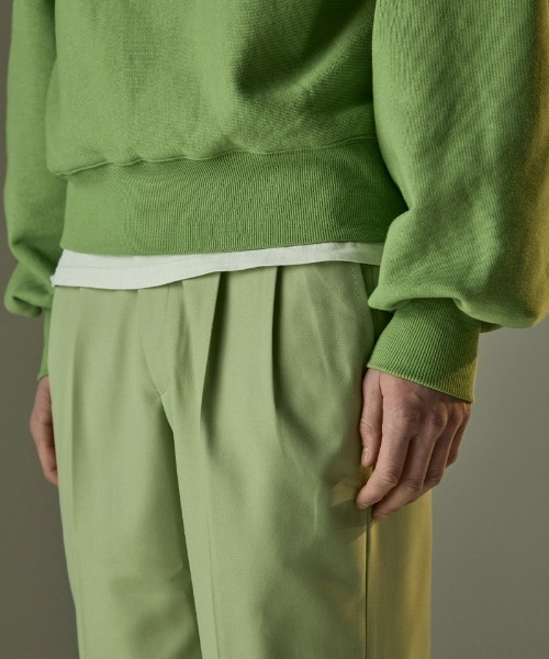 Toironier（トワロニエ）の「Toironier/トワロニエ/COLOR TROUSERS（スラックス・メンズ・ブルー/ラベンダー/レッド/ライトグリーン/ローズ系・2/1）」の7枚目の写真