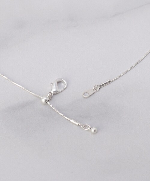 ITS'DEMO（イッツデモ）の「連リングスライドネックレス（ネックレス・レディース・シルバー系/ゴールド系・00）」の5枚目の写真
