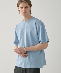 EASENCE（イーズエンス）の「【EASENCE】＜COMFORT EDITシリーズ＞接触冷感 ボックスシルエット サイドスリット ベーシック 半袖Tシャツ / UVカット（Tシャツ/カットソー）」