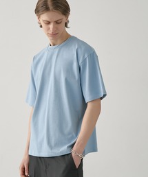 EASENCE（イーズエンス）の「接触冷感 ボックスシルエット サイドスリット ベーシック 半袖Tシャツ / UVカット＜COMFORT EDITシリーズ＞【EASENCE】（Tシャツ/カットソー）」