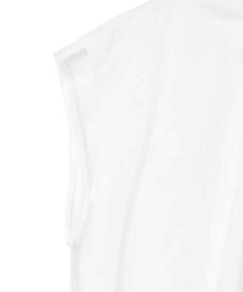 BEAMS HEART(ビームスハート)の「チュール フレンチ Tシャツ(Tシャツ/カットソー・レディース・グレー/オフホワイト/ブラック・FREE)」の10枚目の写真