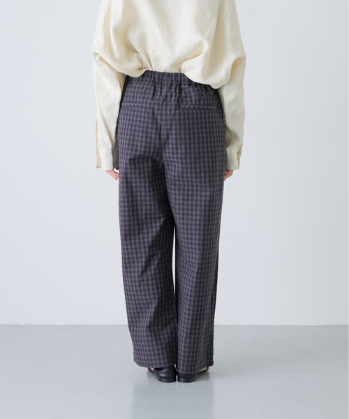 かぐれ(カグレ)の「ギンガムタックワイドパンツ(その他パンツ・レディース・チャコールグレー/グレー・FREE)」の19枚目の写真