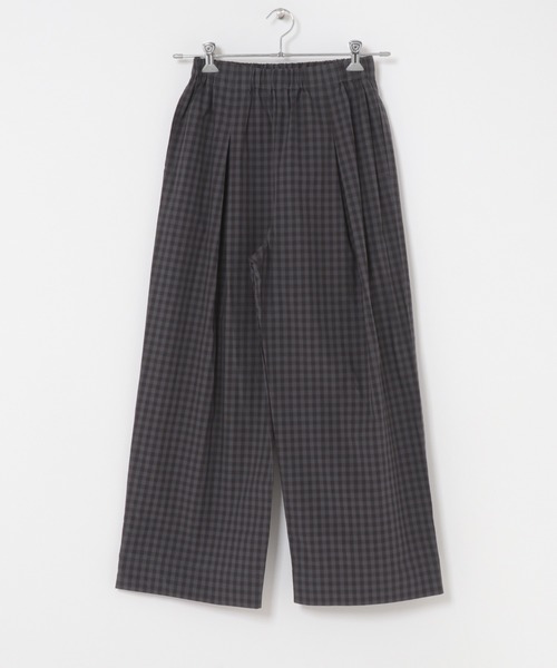 かぐれ(カグレ)の「ギンガムタックワイドパンツ(その他パンツ・レディース・チャコールグレー/グレー・FREE)」の22枚目の写真