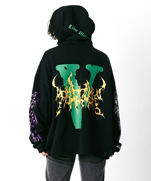 VLONE ヴィーロン スカル　パーカー VLONE Skull Hoodie ヴィローン スカル フーディー パーカー (VLONE