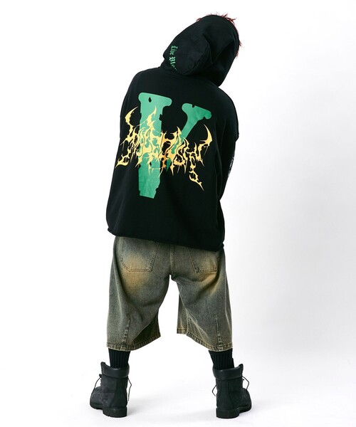 VLONE ヴィーロン スカル　パーカー VLONE（ヴィーロン） 19SS LIVE VLONE DIE VILONE Skull Hoodie スカル