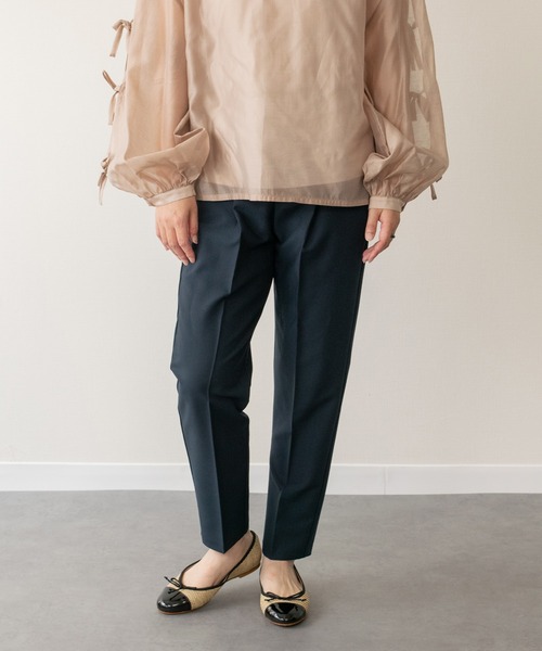 FABIO RUSCONI（ファビオルスコーニ）の「【FABIO RUSCONI】ラウンドトウ異素材コンビバレエシューズ(F61519)（バレエシューズ・レディース・ベージュ系その他・37/38/36）」の4枚目の写真