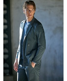 AOURE（アウール）の「ナイロンストレッチ SETUP JACKET（テーラードジャケット）」