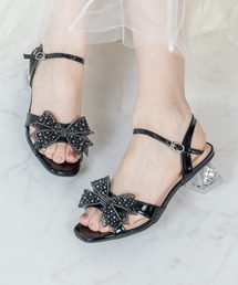 Bridget Birkin | 【Bridget Birkin】ジュエリーチュールリボンサンダル(562012)(サンダル)