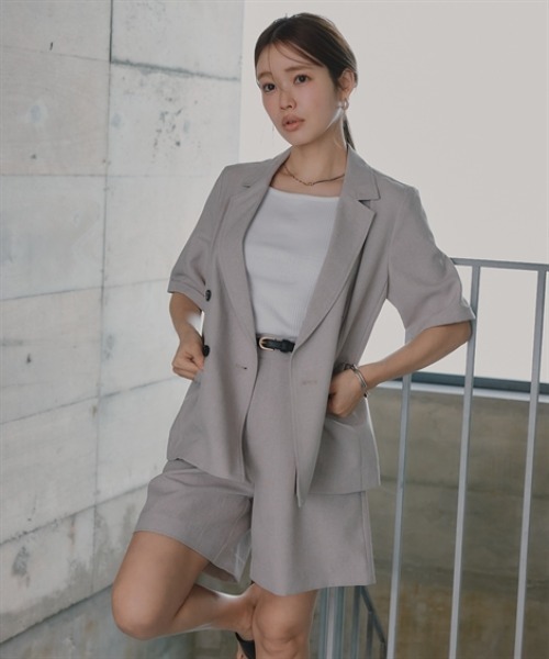 Petitjo(プッチージョ)の「小さいサイズ 麻調ハーフパンツ 低身長さん・小柄女性(その他パンツ・レディース・グレー/ベージュ・PS/PSS/PL/PM)」の22枚目の写真