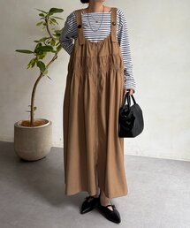 Chez toi | フロントZIPジャンスカ(ワンピース)