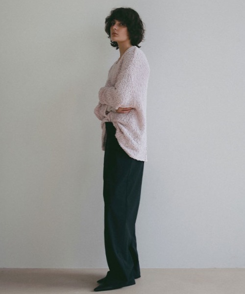 ETRE TOKYO(エトレトウキョウ)の「ボンディングタックパンツ(その他パンツ・レディース・ネイビー/ベージュ・M/S)」の7枚目の写真