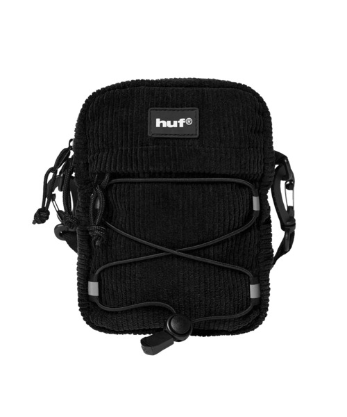 HUF(ハフ)の「CORDUROY BOWERY SIDE BAG(ショルダーバッグ・メンズ・ブラック/ダークパープル/ブラウン・O/S)」の7枚目の写真