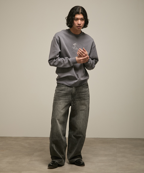 JORDAN BRAND(ジョーダンブランド)の「【NIKE / ナイキ】M J HOOP FLEECE CREW PSG(スウェット・メンズ・チャコールグレー・X-LARGE/SMALL/LARGE)」の17枚目の写真