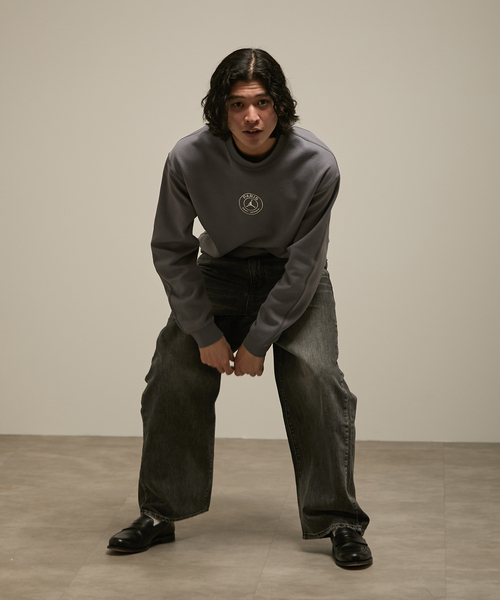 JORDAN BRAND(ジョーダンブランド)の「【NIKE / ナイキ】M J HOOP FLEECE CREW PSG(スウェット・メンズ・チャコールグレー・X-LARGE/SMALL/LARGE)」の16枚目の写真