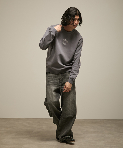 JORDAN BRAND(ジョーダンブランド)の「【NIKE / ナイキ】M J HOOP FLEECE CREW PSG(スウェット・メンズ・チャコールグレー・X-LARGE/SMALL/LARGE)」の15枚目の写真