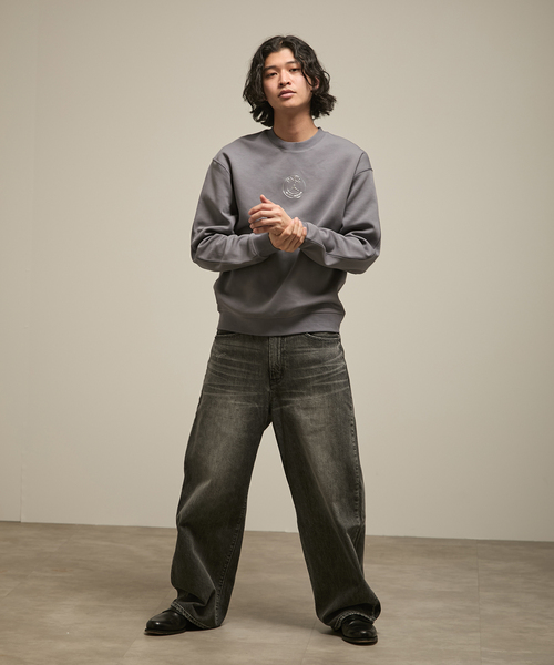 JORDAN BRAND(ジョーダンブランド)の「【NIKE / ナイキ】M J HOOP FLEECE CREW PSG(スウェット・メンズ・チャコールグレー・X-LARGE/SMALL/LARGE)」の14枚目の写真
