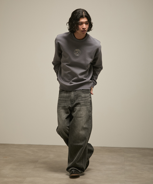 JORDAN BRAND(ジョーダンブランド)の「【NIKE / ナイキ】M J HOOP FLEECE CREW PSG(スウェット・メンズ・チャコールグレー・X-LARGE/SMALL/LARGE)」の13枚目の写真