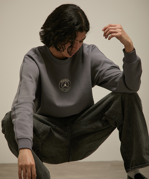 JORDAN BRAND(ジョーダンブランド)の「【NIKE / ナイキ】M J HOOP FLEECE CREW PSG(スウェット・メンズ・チャコールグレー・X-LARGE/SMALL/LARGE)」の5枚目の写真