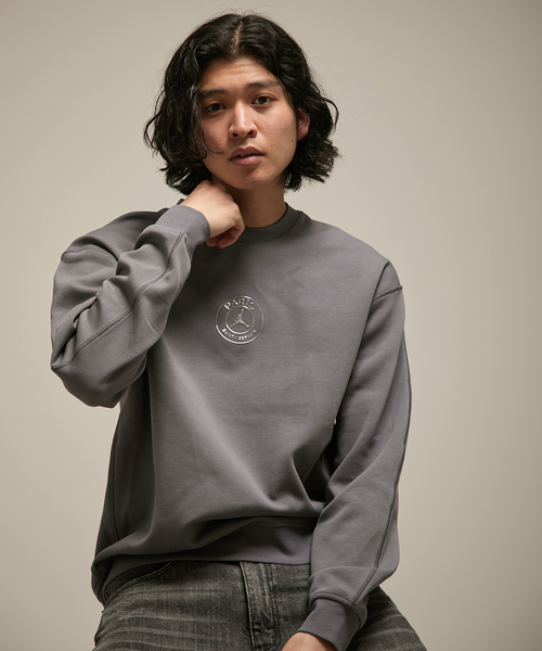 JORDAN BRAND(ジョーダンブランド)の「【NIKE / ナイキ】M J HOOP FLEECE CREW PSG(スウェット・メンズ・チャコールグレー・X-LARGE/SMALL/LARGE)」の6枚目の写真