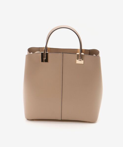 le.coeur blanc(ルクールブラン)の「スクエア2WAYトートバッグ(トートバッグ・レディース・ベージュ/ブラック・FREE)」の21枚目の写真