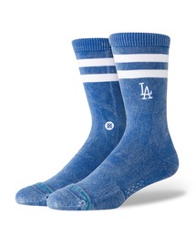 STANCE（スタンス）の「【STANCE/スタンス】ROTATION LAD　ロサンゼルス・ドジャースチームソックス / ロゴクルーソックス / おしゃれなギフトに最適！ /（ソックス/靴下）」