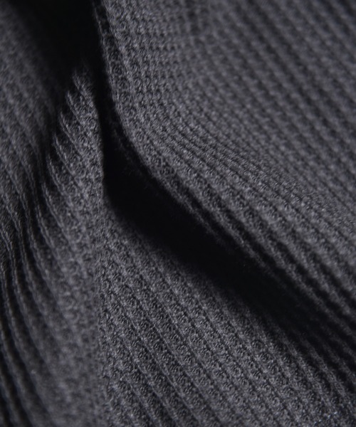 Coffee & Cigarettes（コーヒーアンドシガレッツ）の「2D53 HERITAGE WAFFLE ヘンリーネック ワッフルロングスリーブTEE（Tシャツ/カットソー・メンズ・ホワイト/ブラック・M）」の15枚目の写真