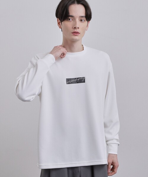 tk.TAKEO KIKUCHI(ティーケータケオキクチ)の「ボックスロゴTシャツ(Tシャツ/カットソー・メンズ・チャコールグレー/ブラック/ホワイト・04/03/02)」の18枚目の写真