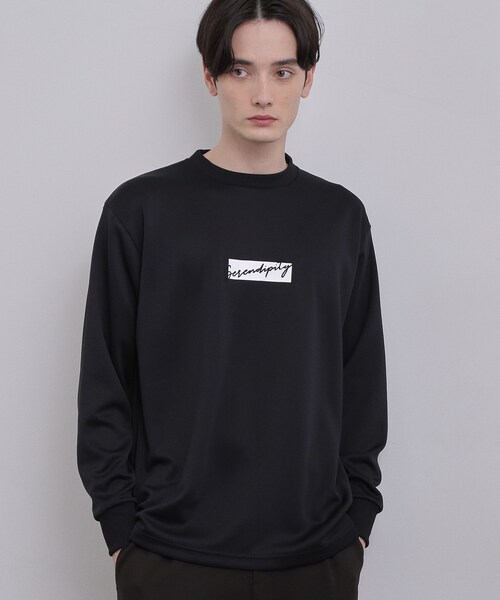 tk.TAKEO KIKUCHI(ティーケータケオキクチ)の「ボックスロゴTシャツ(Tシャツ/カットソー・メンズ・チャコールグレー/ブラック/ホワイト・04/03/02)」の7枚目の写真