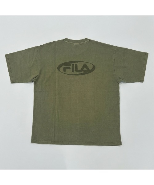 FILA(フィラ)の「PIGMENT S/S TEE(Tシャツ/カットソー・レディース・グレー/ブラック/ベージュ・XL/L/M/S)」の6枚目の写真