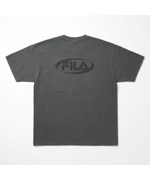 FILA(フィラ)の「PIGMENT S/S TEE(Tシャツ/カットソー・レディース・グレー/ブラック/ベージュ・XL/L/M/S)」の5枚目の写真