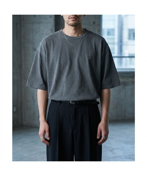 FILA(フィラ)の「PIGMENT S/S TEE(Tシャツ/カットソー・レディース・グレー/ブラック/ベージュ・XL/L/M/S)」の10枚目の写真