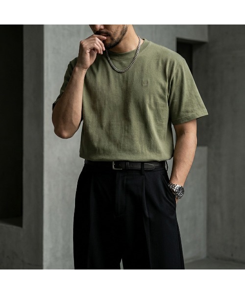 FILA(フィラ)の「PIGMENT S/S TEE(Tシャツ/カットソー・レディース・グレー/ブラック/ベージュ・XL/L/M/S)」の12枚目の写真
