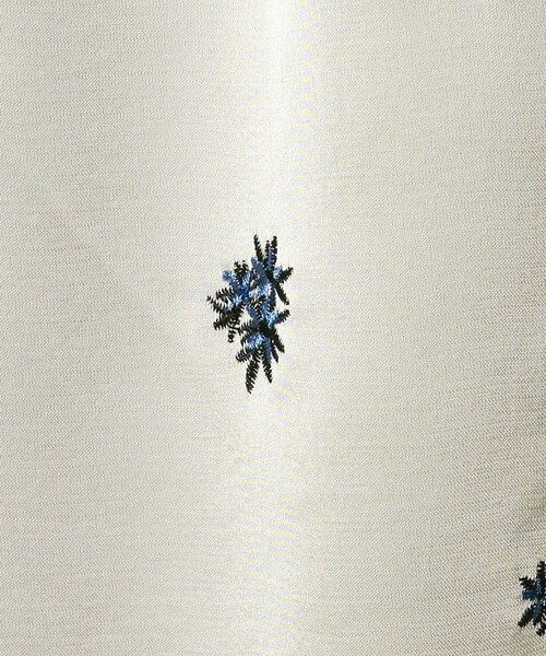 BEAUTY&YOUTH UNITED ARROWS（ビューティーアンドユースユナイテッドアローズ）の「フラワー エンブロイダリー ドローストリング スカート ウォッシャブル（スカート・レディース・ライトグレー/ブラック・S/M）」の13枚目の写真