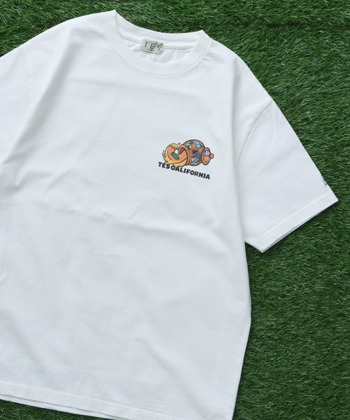 The Endless Summer（エンドレスサマー）の「TES BUHI The Boo-TEE / Tシャツ（Tシャツ/カットソー・メンズ・ホワイト/グレー/アイボリー/ピンク・SMALL/MEDIUM/LARGE/X-LARGE/XX-LARGE）」の12枚目の写真