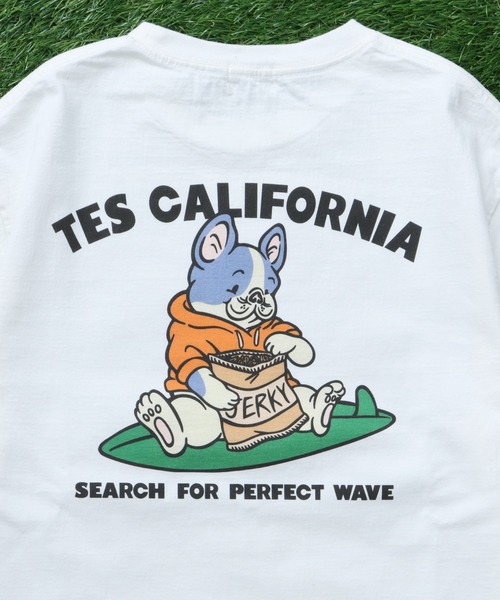The Endless Summer（エンドレスサマー）の「TES BUHI The Boo-TEE / Tシャツ（Tシャツ/カットソー・メンズ・ホワイト/グレー/アイボリー/ピンク・SMALL/MEDIUM/LARGE/X-LARGE/XX-LARGE）」の14枚目の写真