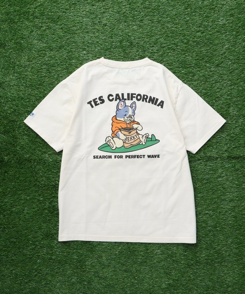 The Endless Summer（エンドレスサマー）の「TES BUHI The Boo-TEE / Tシャツ（Tシャツ/カットソー・メンズ・ホワイト/グレー/アイボリー/ピンク・SMALL/MEDIUM/LARGE/X-LARGE/XX-LARGE）」の16枚目の写真