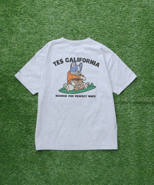 The Endless Summer（エンドレスサマー）の「TES BUHI The Boo-TEE / Tシャツ（Tシャツ/カットソー・メンズ・ホワイト/グレー/アイボリー/ピンク・SMALL/MEDIUM/LARGE/X-LARGE/XX-LARGE）」の19枚目の写真
