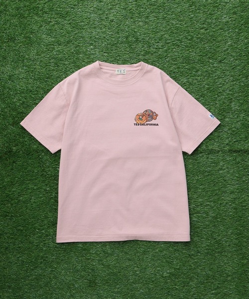 The Endless Summer（エンドレスサマー）の「TES BUHI The Boo-TEE / Tシャツ（Tシャツ/カットソー・メンズ・ホワイト/グレー/アイボリー/ピンク・SMALL/MEDIUM/LARGE/X-LARGE/XX-LARGE）」の7枚目の写真