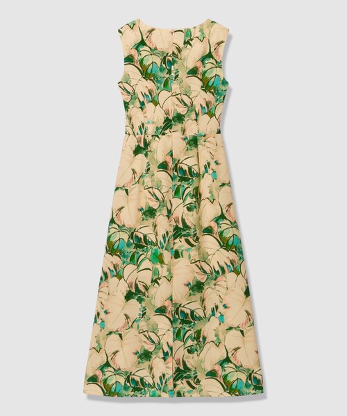 allureville（アルアバイル）の「ボタニカルプリントワンピース（ワンピース・レディース・ベージュ・2/1）」の8枚目の写真