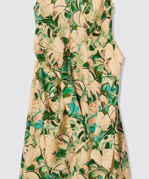 allureville（アルアバイル）の「ボタニカルプリントワンピース（ワンピース・レディース・ベージュ・2/1）」の11枚目の写真