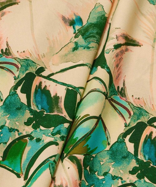 allureville（アルアバイル）の「ボタニカルプリントワンピース（ワンピース・レディース・ベージュ・2/1）」の15枚目の写真