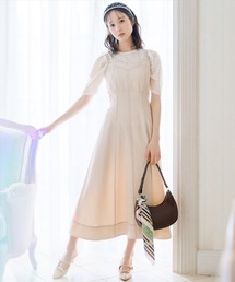 WILLSELECTION（ウィルセレクション）の「ステッチデザインフレアキャミワンピース（ワンピース）」