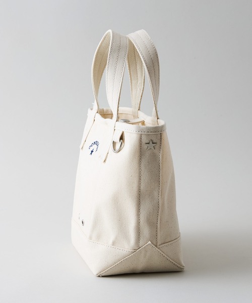 CONVERSE（コンバース）の「【CONVERSE/コンバース】コットンキャンバストートバッグ Sサイズ（トートバッグ・レディース・カーキ/ブラック/ベージュ/ネイビー/レッド/グレー/オフホワイト/ライトブラウン・SMALL）」の18枚目の写真
